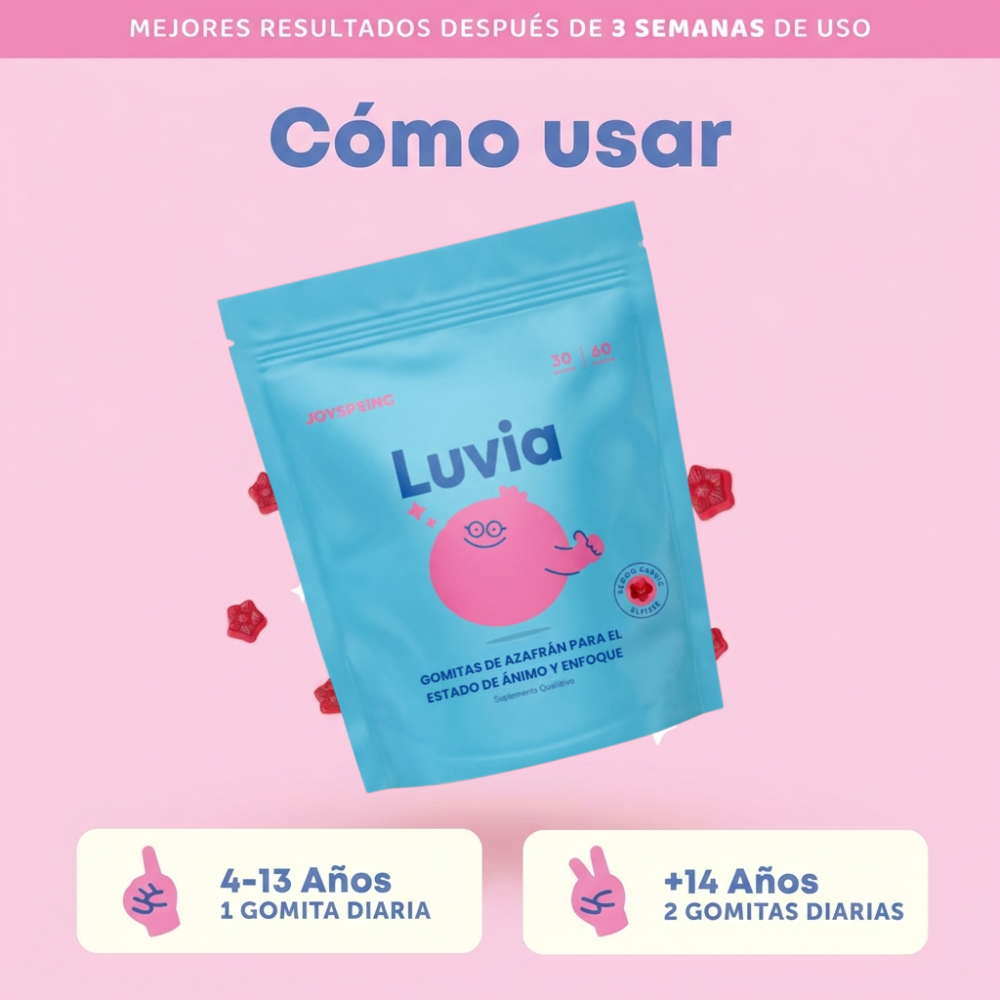 Gomitas para la Concentración y las Emociones | Luvia®